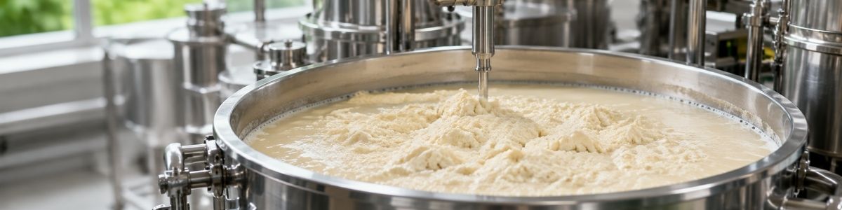 Làm đông tụ protein (Tạo óc đậu)