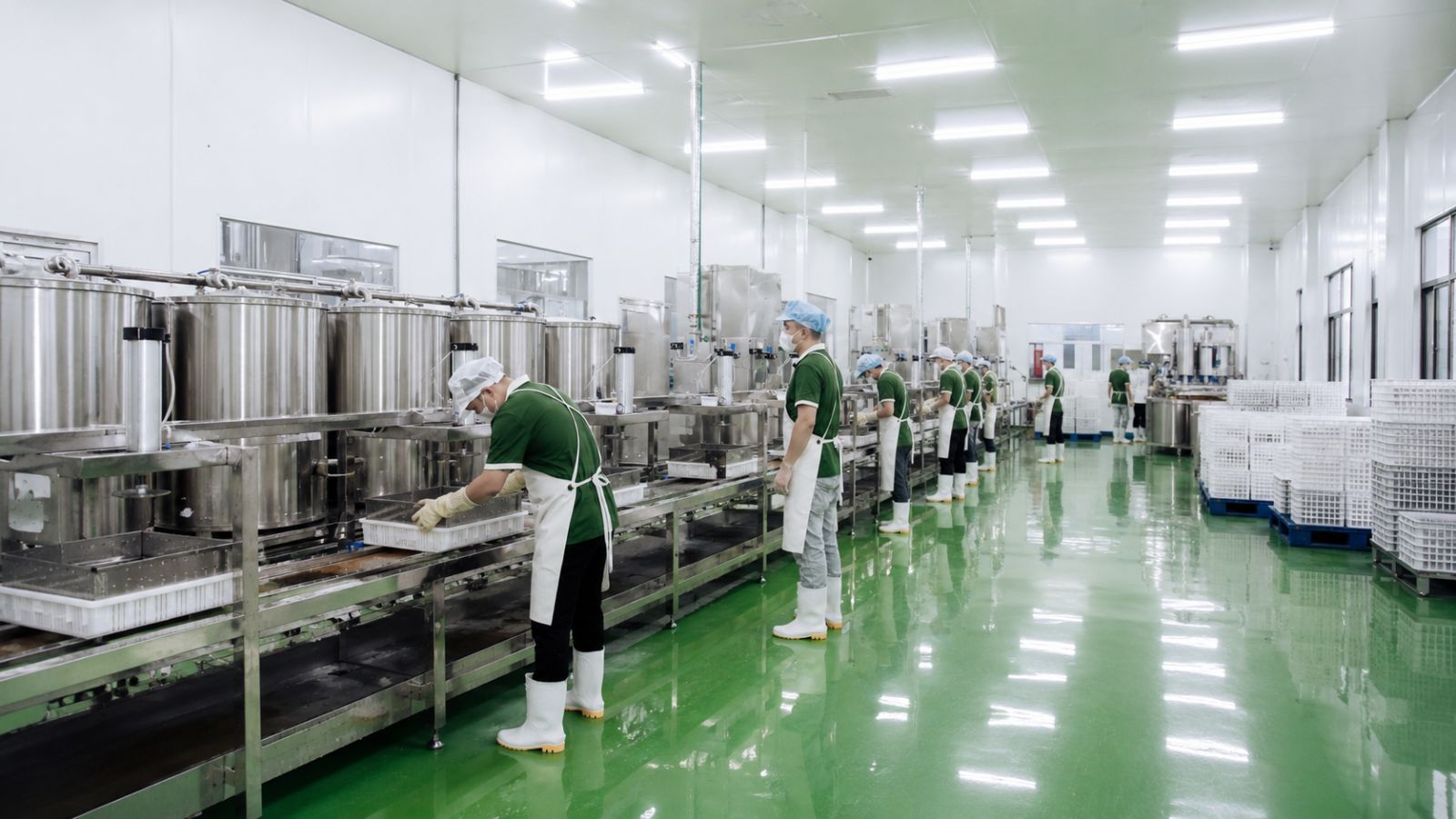 Xưởng sản xuất quy mô lớn
