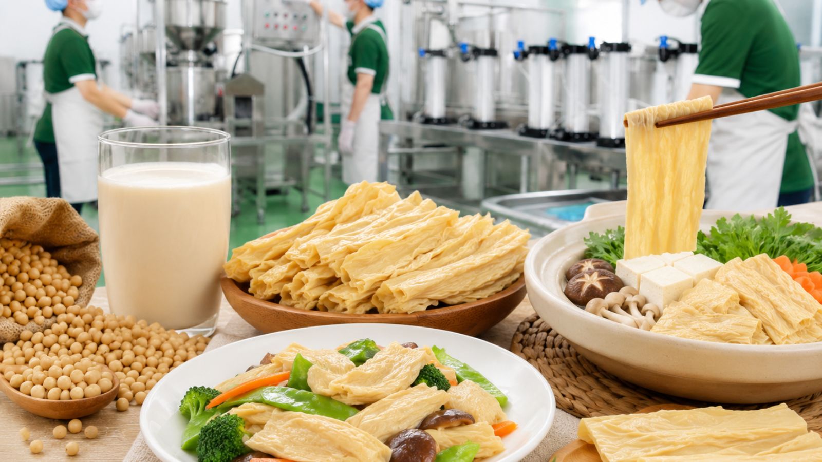Váng đậu là gì? Dùng để nấu món gì?